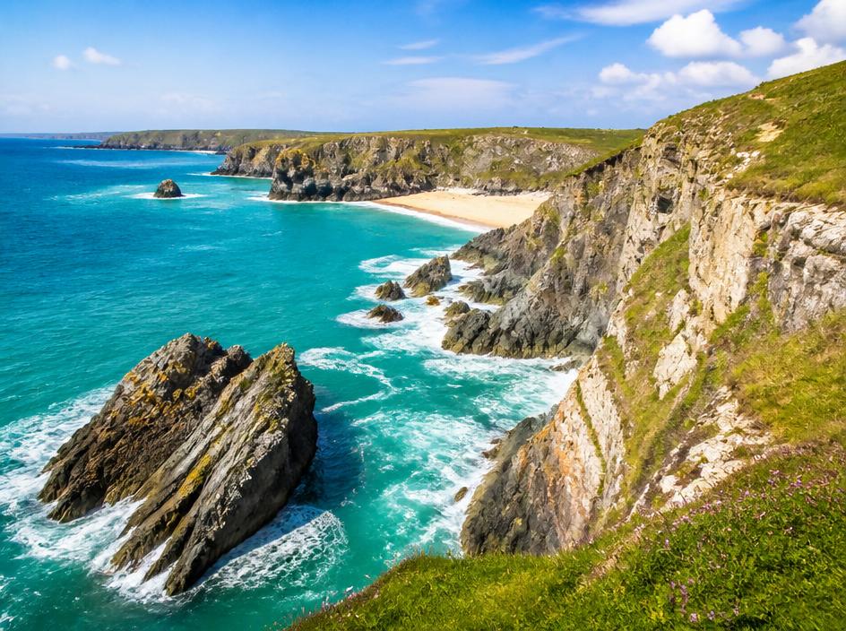 Cornwall coastline